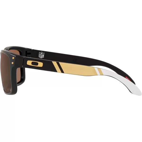 imageOakley Oo9102 Holbrook NFL Collection Mens Sqaure SunglassesNew Orleans Saints Matte NavyPrizm Sapphire