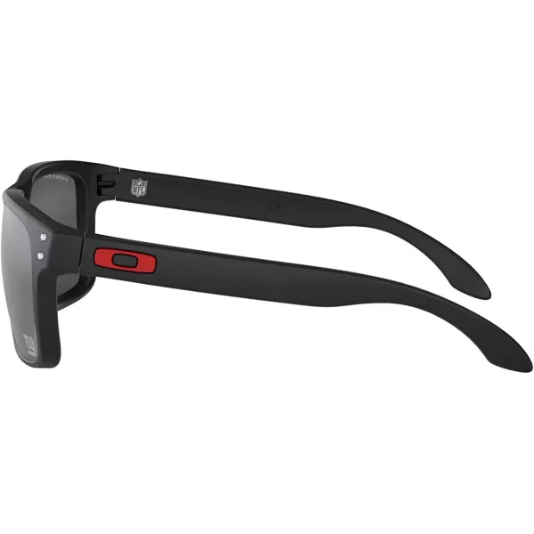 imageOakley Oo9102 Holbrook NFL Collection Mens Sqaure SunglassesNew York Giants Matte BlackPrizm Black