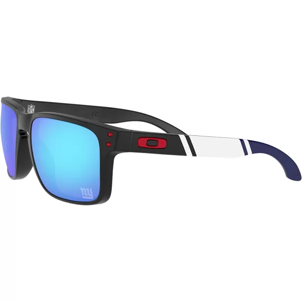 imageOakley Oo9102 Holbrook NFL Collection Mens Sqaure SunglassesNew York Giants Matte BlackPrizm Sapphire