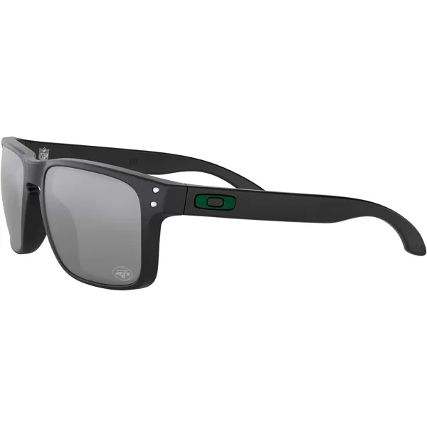 imageOakley Oo9102 Holbrook NFL Collection Mens Sqaure SunglassesNew York Jets Matte BlackPrizm Black
