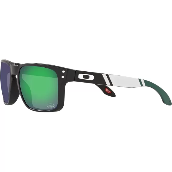 imageOakley Oo9102 Holbrook NFL Collection Mens Sqaure SunglassesNew York Jets Matte BlackPrizm Sapphire