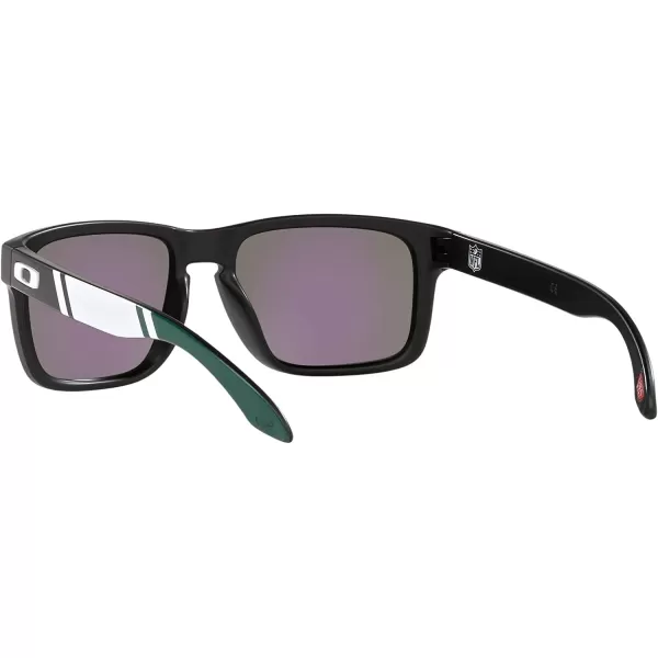imageOakley Oo9102 Holbrook NFL Collection Mens Sqaure SunglassesNew York Jets Matte BlackPrizm Sapphire