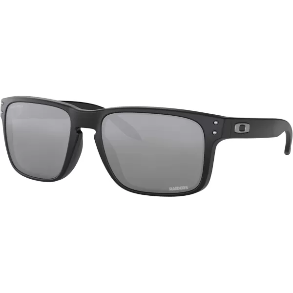 imageOakley Oo9102 Holbrook NFL Collection Mens Sqaure SunglassesOakland Raiders Matte BlackPrizm Black