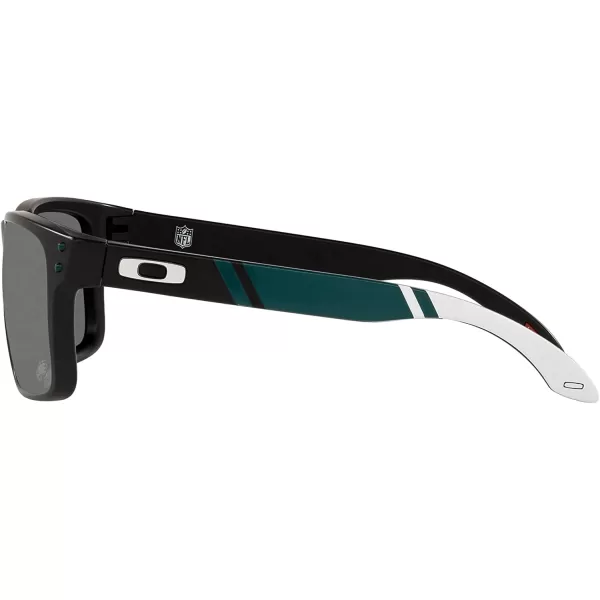 imageOakley Oo9102 Holbrook NFL Collection Mens Sqaure SunglassesPhiladelphia Eagles Black