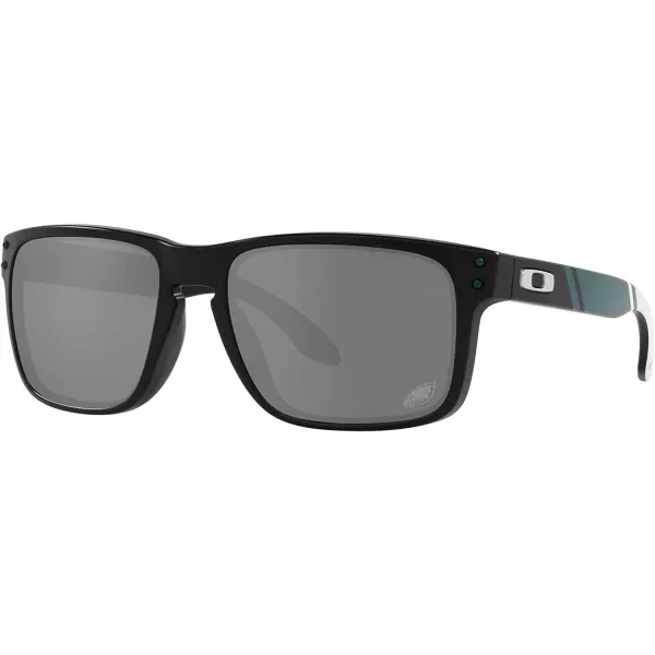 imageOakley Oo9102 Holbrook NFL Collection Mens Sqaure SunglassesPhiladelphia Eagles Black