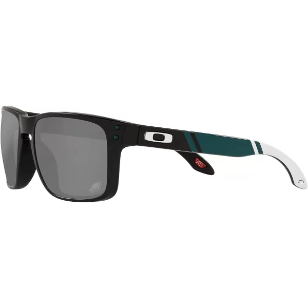 imageOakley Oo9102 Holbrook NFL Collection Mens Sqaure SunglassesPhiladelphia Eagles Black