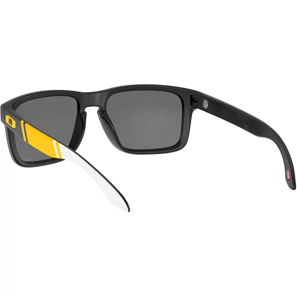 imageOakley Oo9102 Holbrook NFL Collection Mens Sqaure SunglassesPittsburgh Steelers Black