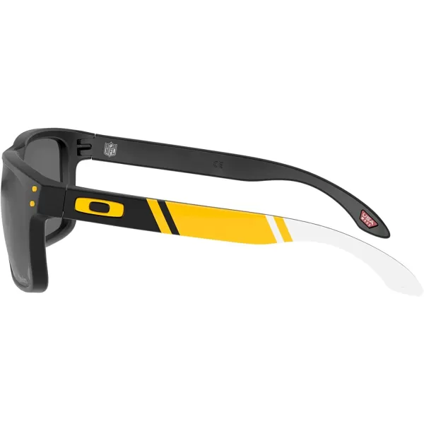 imageOakley Oo9102 Holbrook NFL Collection Mens Sqaure SunglassesPittsburgh Steelers Black