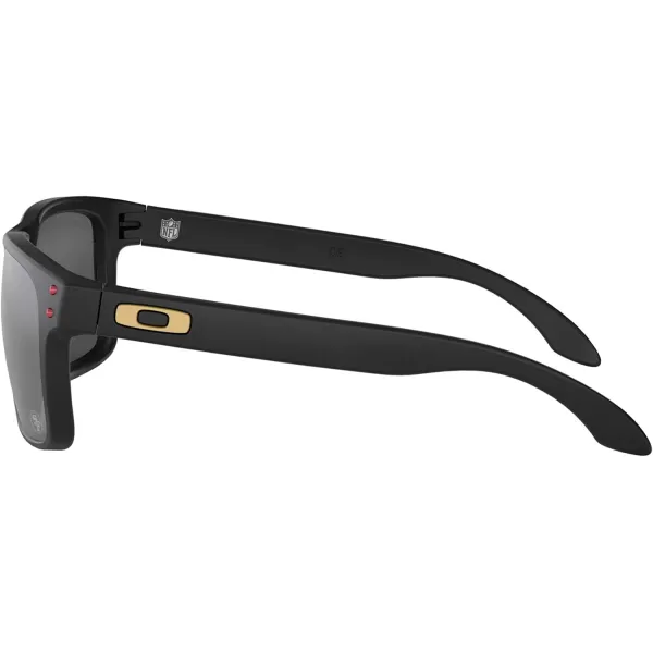 imageOakley Oo9102 Holbrook NFL Collection Mens Sqaure SunglassesSan Francisco 49ers Matte BlackPrizm Black