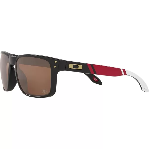 imageOakley Oo9102 Holbrook NFL Collection Mens Sqaure SunglassesSan Francisco 49ers Matte NavyPrizm Black