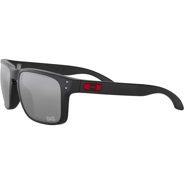 imageOakley Oo9102 Holbrook NFL Collection Mens Sqaure SunglassesTampa Bay Buccaneers Matte BlackPrizm Black
