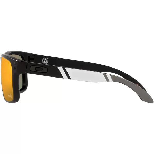 imageOakley Oo9102 Holbrook NFL Collection Mens Sqaure SunglassesTampa Bay Buccaneers Matte BlackPrizm Tungsten