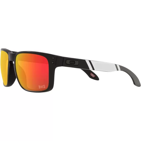 imageOakley Oo9102 Holbrook NFL Collection Mens Sqaure SunglassesTampa Bay Buccaneers Matte BlackPrizm Tungsten