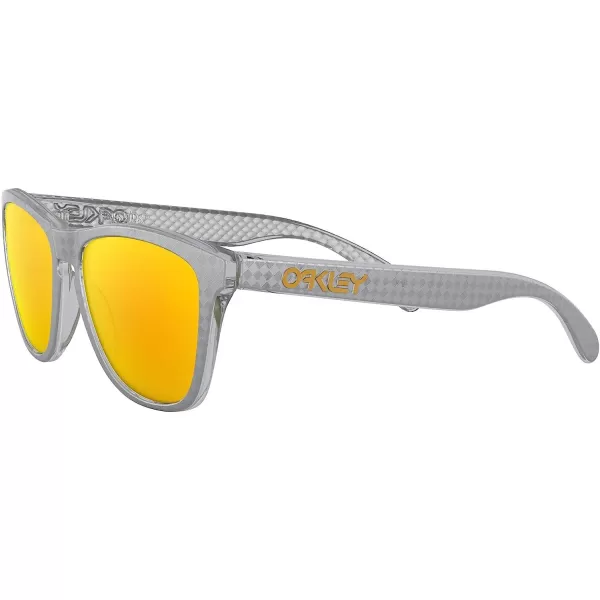 imageOakley Oo9245 Frogskins Low Bridge Fit Square SunglassesCheckbox SilverFire Iridium