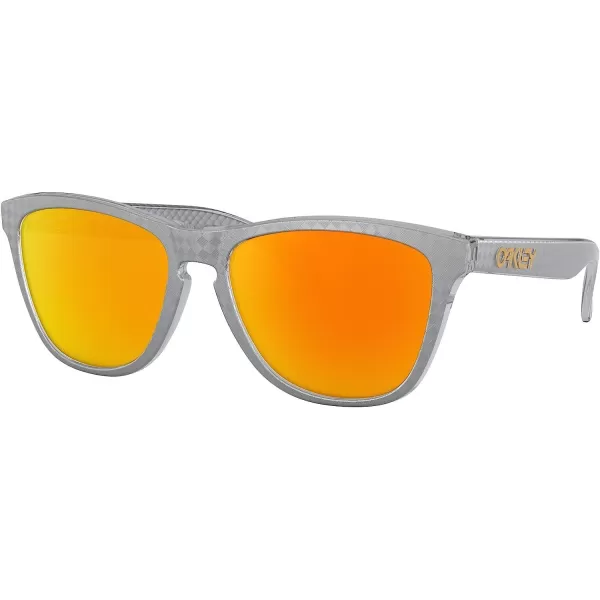 imageOakley Oo9245 Frogskins Low Bridge Fit Square SunglassesCheckbox SilverFire Iridium