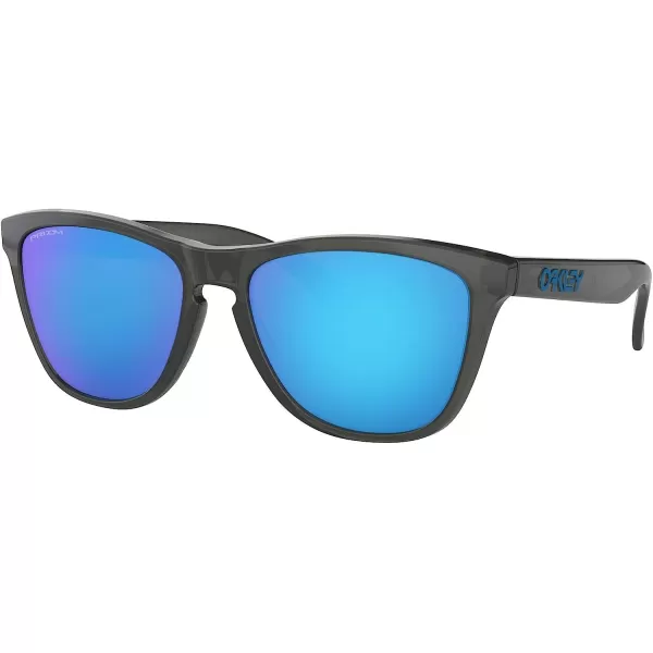 imageOakley Oo9245 Frogskins Low Bridge Fit Square SunglassesGrey SmokePrizm Sapphire