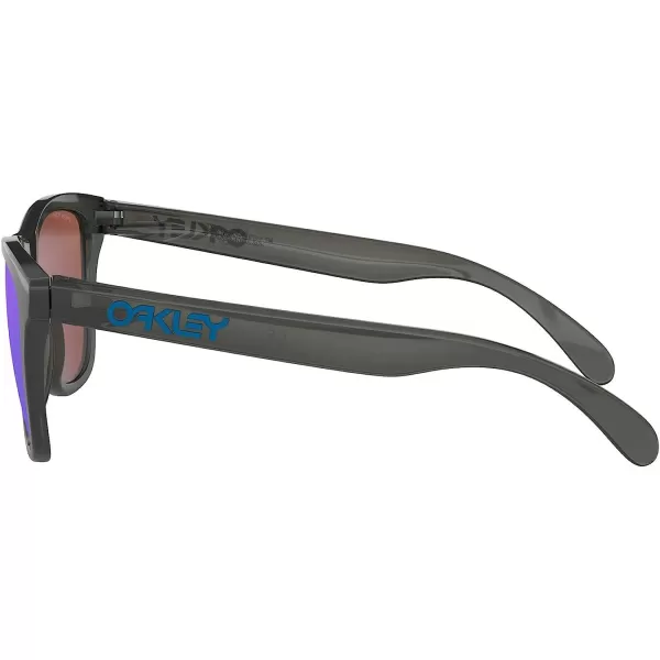 imageOakley Oo9245 Frogskins Low Bridge Fit Square SunglassesGrey SmokePrizm Sapphire