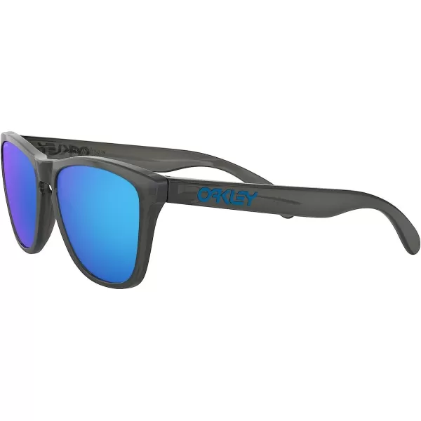 imageOakley Oo9245 Frogskins Low Bridge Fit Square SunglassesGrey SmokePrizm Sapphire