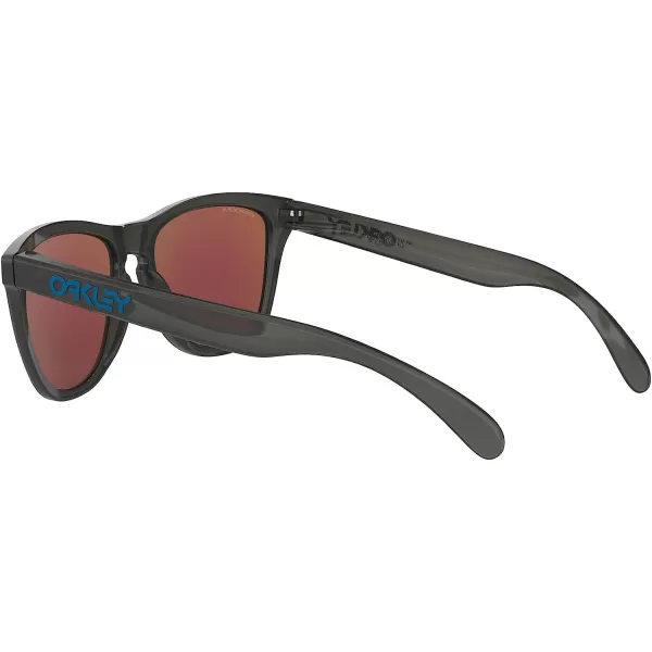 imageOakley Oo9245 Frogskins Low Bridge Fit Square SunglassesGrey SmokePrizm Sapphire