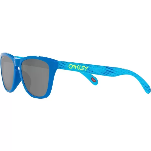 imageOakley Oo9245 Frogskins Low Bridge Fit Square SunglassesHi Res Polished SapphirePrizm Black