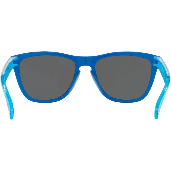 imageOakley Oo9245 Frogskins Low Bridge Fit Square SunglassesHi Res Polished SapphirePrizm Black