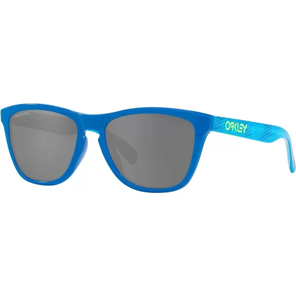 imageOakley Oo9245 Frogskins Low Bridge Fit Square SunglassesHi Res Polished SapphirePrizm Black