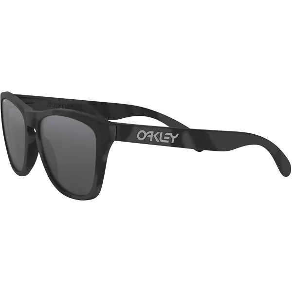 imageOakley Oo9245 Frogskins Low Bridge Fit Square SunglassesMatte Black CamoPrizm Black