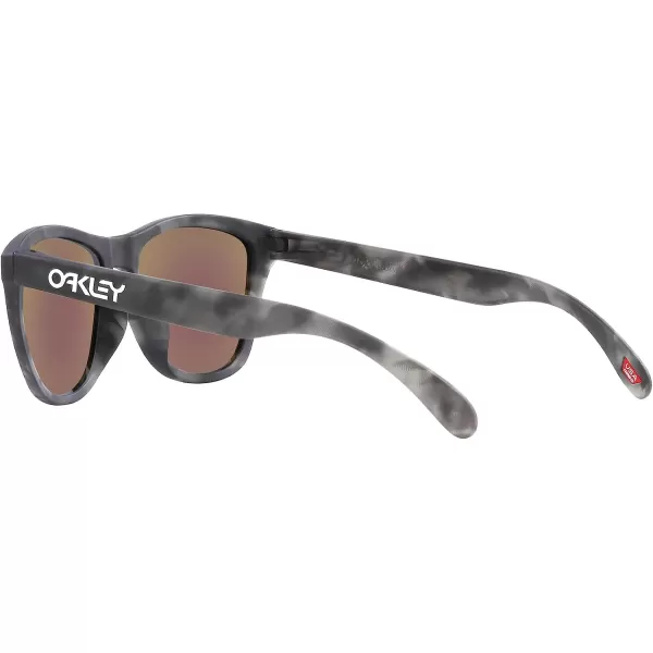 imageOakley Oo9245 Frogskins Low Bridge Fit Square SunglassesMatte Black TortoisePrizm Sapphire Polarized