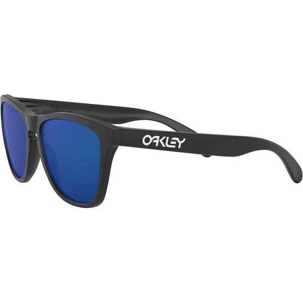imageOakley Oo9245 Frogskins Low Bridge Fit Square SunglassesMatte BlackIce Iridium