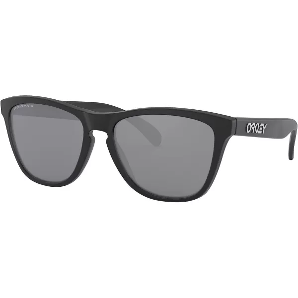 imageOakley Oo9245 Frogskins Low Bridge Fit Square SunglassesMatte BlackPrizm Black Polarized