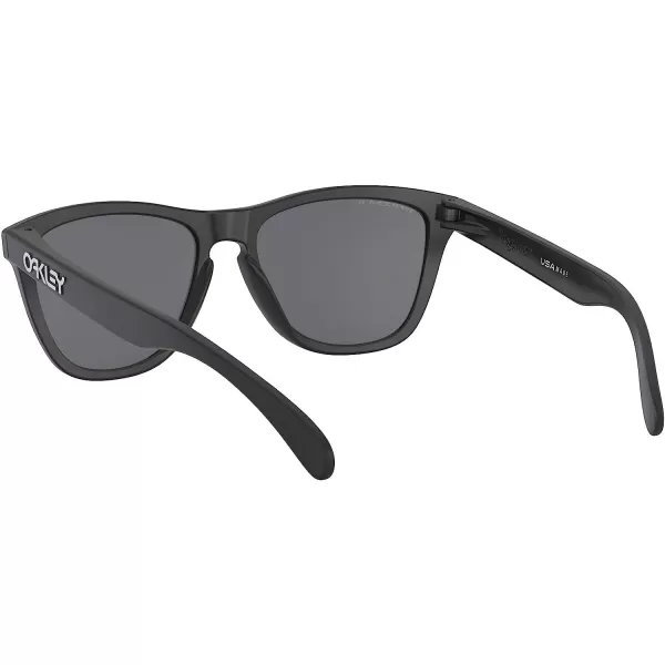 imageOakley Oo9245 Frogskins Low Bridge Fit Square SunglassesMatte BlackPrizm Black Polarized