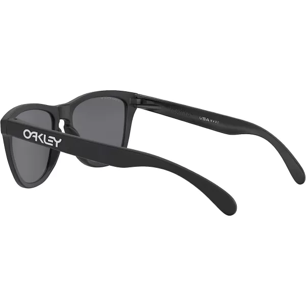 imageOakley Oo9245 Frogskins Low Bridge Fit Square SunglassesMatte BlackPrizm Black Polarized