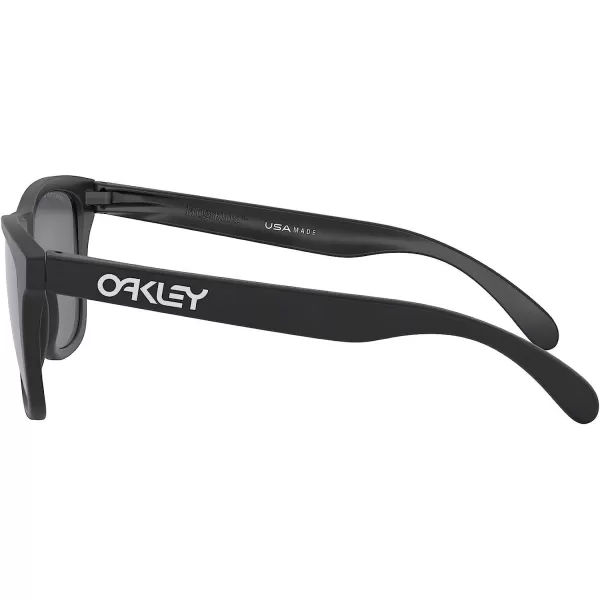 imageOakley Oo9245 Frogskins Low Bridge Fit Square SunglassesMatte BlackPrizm Black Polarized