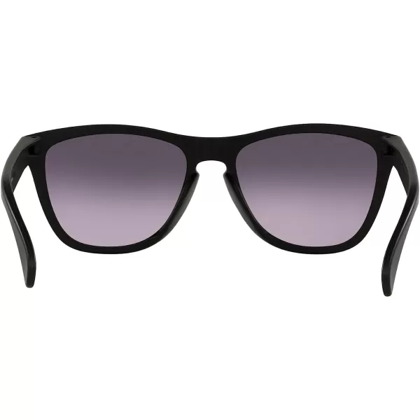 imageOakley Oo9245 Frogskins Low Bridge Fit Square SunglassesMatte BlackPrizm Grey Gradient