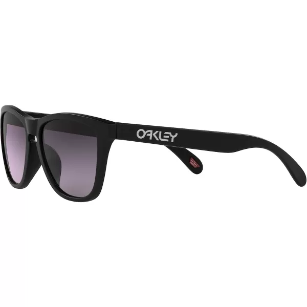 imageOakley Oo9245 Frogskins Low Bridge Fit Square SunglassesMatte BlackPrizm Grey Gradient
