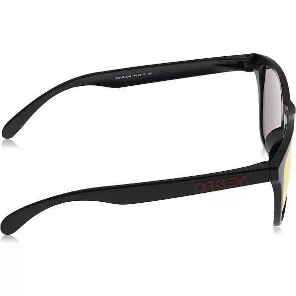 imageOakley Oo9245 Frogskins Low Bridge Fit Square SunglassesMatte BlackPrizm Ruby