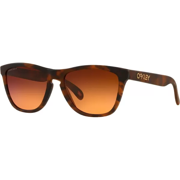 imageOakley Oo9245 Frogskins Low Bridge Fit Square SunglassesMatte Brown TortoisePrizm Brown Gradient