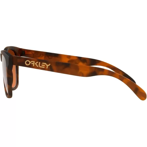imageOakley Oo9245 Frogskins Low Bridge Fit Square SunglassesMatte Brown TortoisePrizm Brown Gradient
