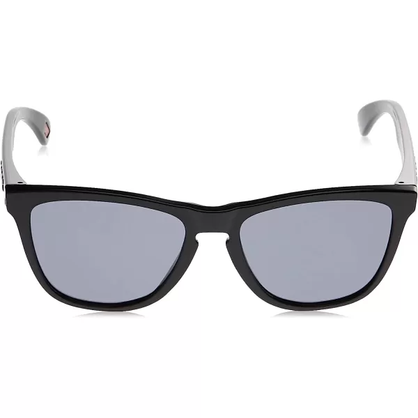 imageOakley Oo9245 Frogskins Low Bridge Fit Square SunglassesPolished BlackGrey