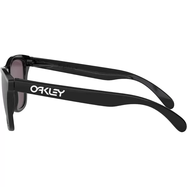 imageOakley Oo9245 Frogskins Low Bridge Fit Square SunglassesPolished BlackPrizm Grey