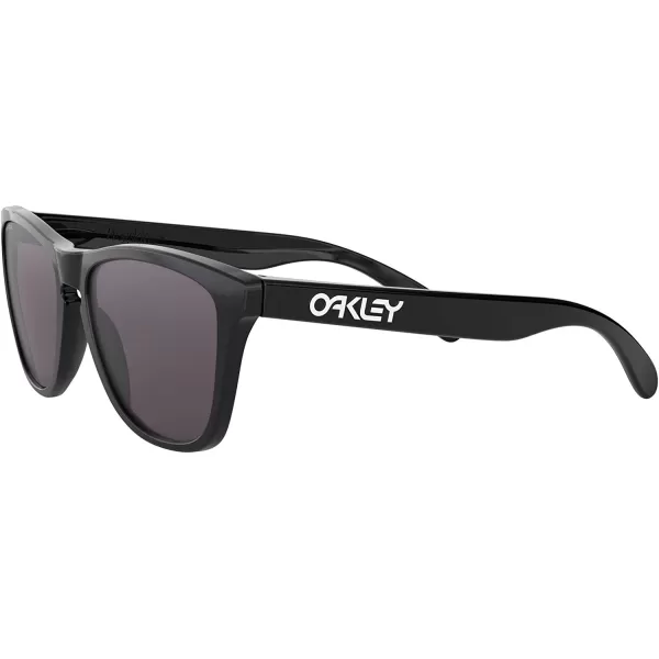 imageOakley Oo9245 Frogskins Low Bridge Fit Square SunglassesPolished BlackPrizm Grey