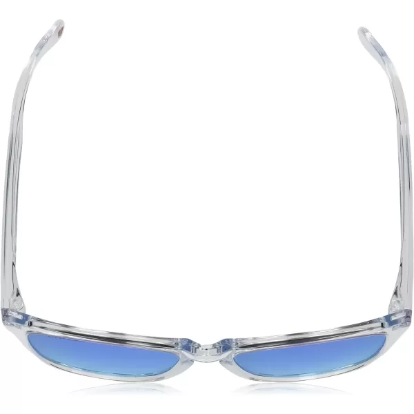 imageOakley Oo9245 Frogskins Low Bridge Fit Square SunglassesPolished ClearPrizm Violet