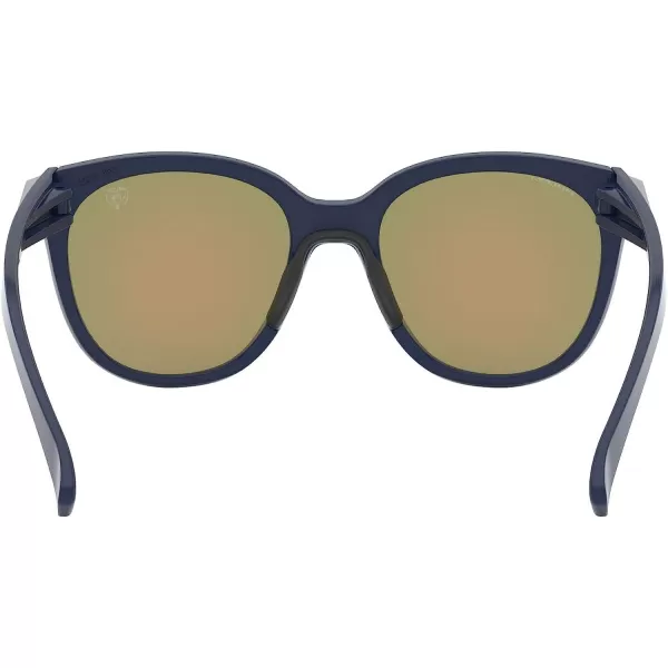 imageOakley Oo9433 Low Key NFL Collection Womens Round SunglassesChicago Bears Polished NavyPrizm Ruby