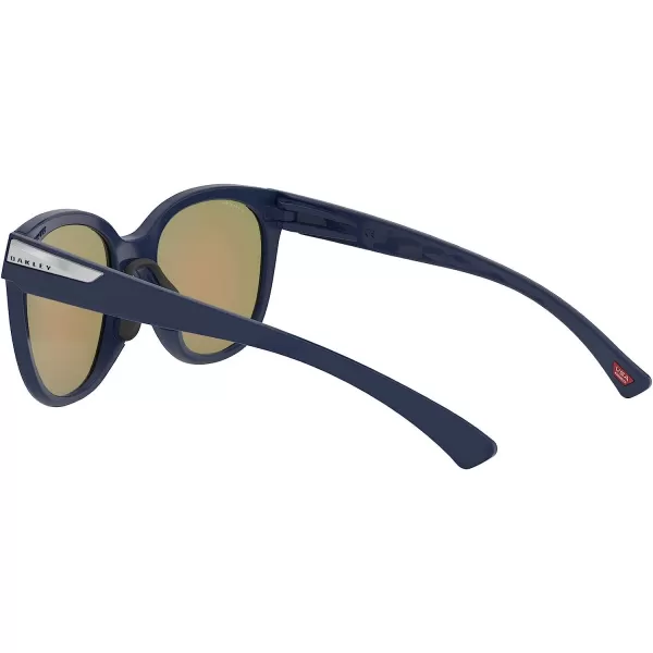 imageOakley Oo9433 Low Key NFL Collection Womens Round SunglassesChicago Bears Polished NavyPrizm Ruby