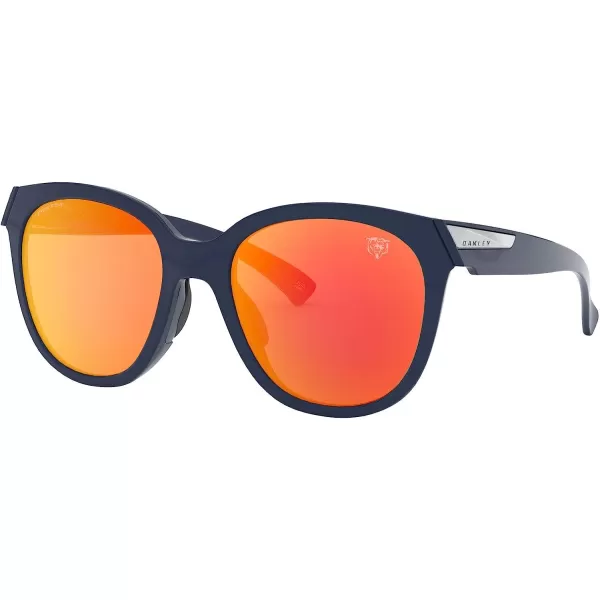 imageOakley Oo9433 Low Key NFL Collection Womens Round SunglassesChicago Bears Polished NavyPrizm Ruby