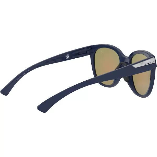 imageOakley Oo9433 Low Key NFL Collection Womens Round SunglassesChicago Bears Polished NavyPrizm Ruby