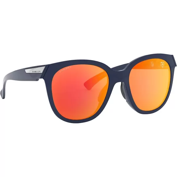 imageOakley Oo9433 Low Key NFL Collection Womens Round SunglassesChicago Bears Polished NavyPrizm Ruby