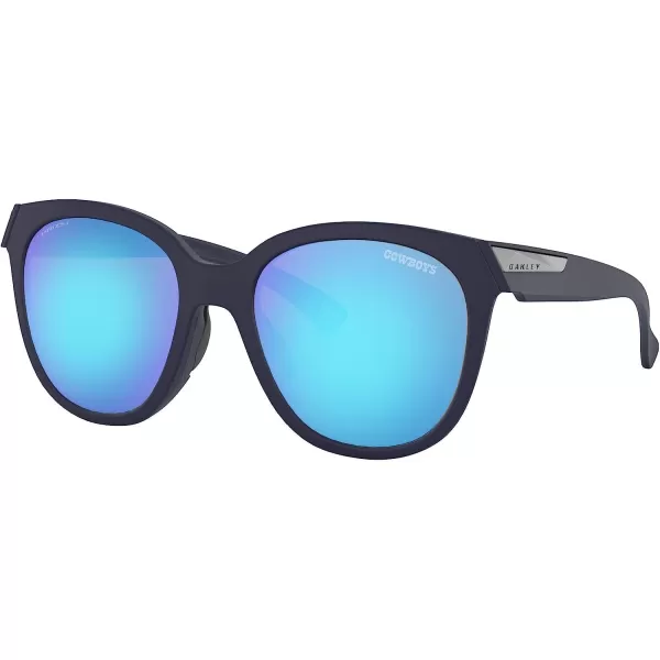 imageOakley Oo9433 Low Key NFL Collection Womens Round SunglassesDallas Cowboys Matte NavyPrizm Sapphire