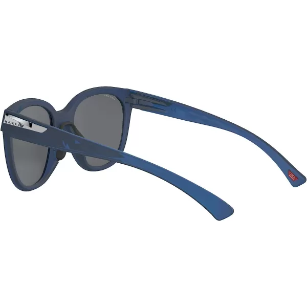 imageOakley Oo9433 Low Key NFL Collection Womens Round SunglassesNew England Patriots Matte Translucent BluePrizm Black