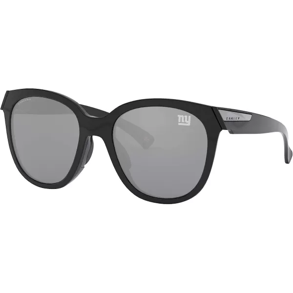 imageOakley Oo9433 Low Key NFL Collection Womens Round SunglassesNew York Giants Polished BlackPrizm Black